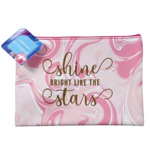 2/$8Cosmetic Bag"Shine Bright like the Stars"(NWT)